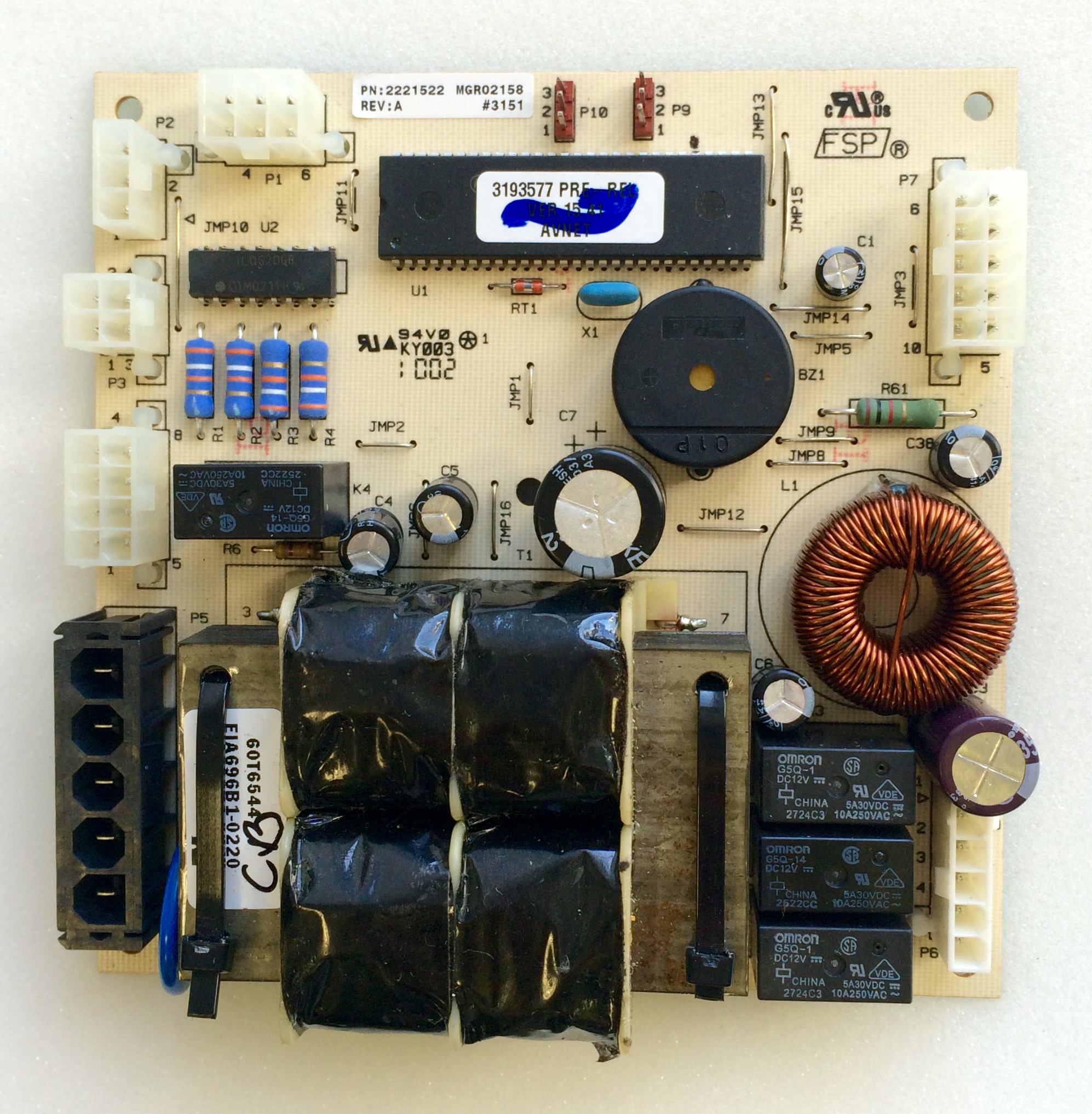 Whirlpool Refrigerator Part W10823805, 2252159 Repair The Circuit