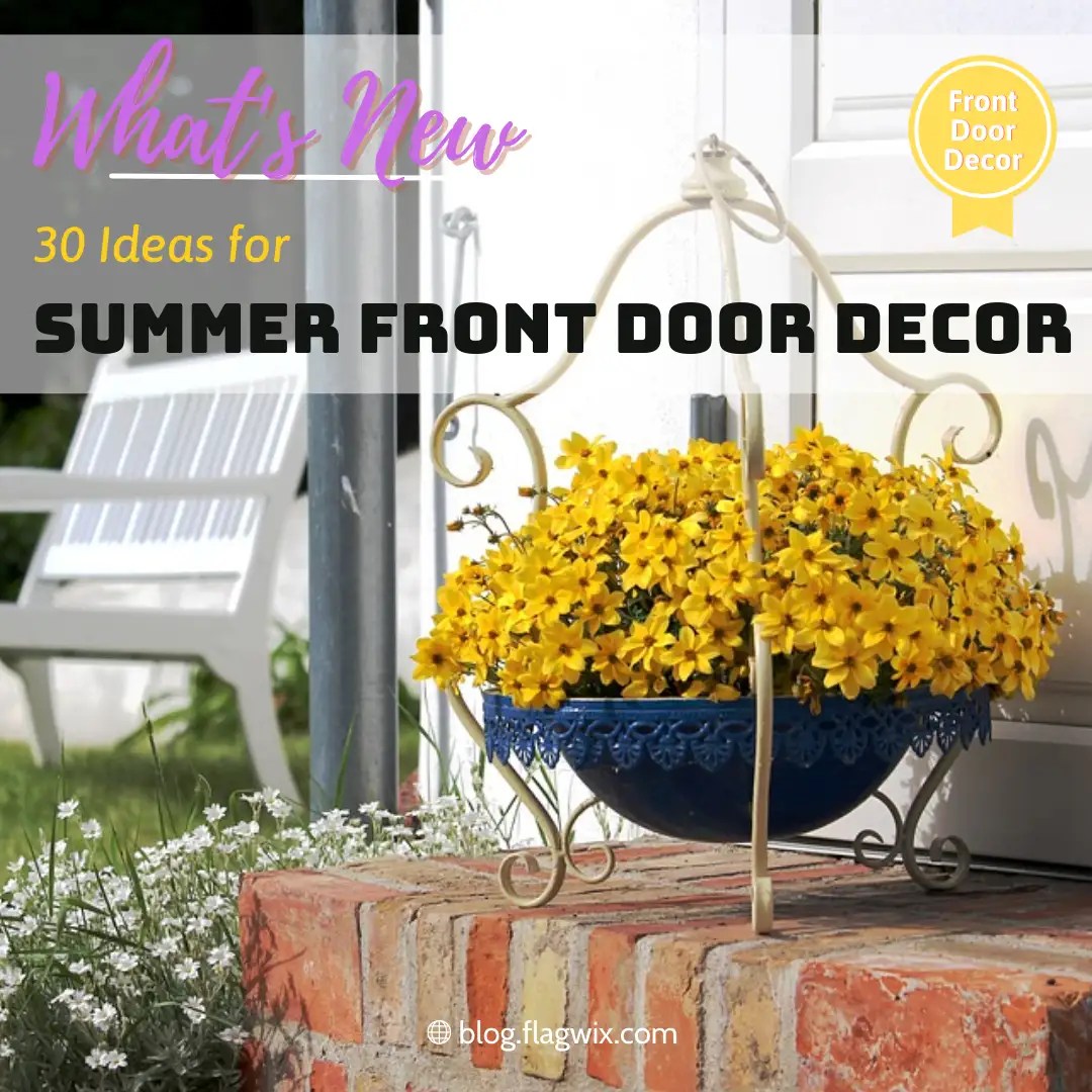 Front Door Decorating Ideas For Summer Shelly Lighting