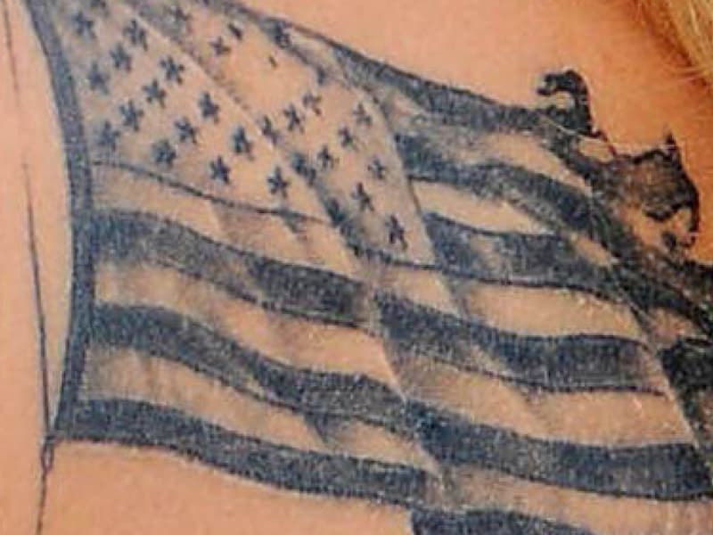 Small Black American Flag Tattoo Ideas Will Get You Excited!