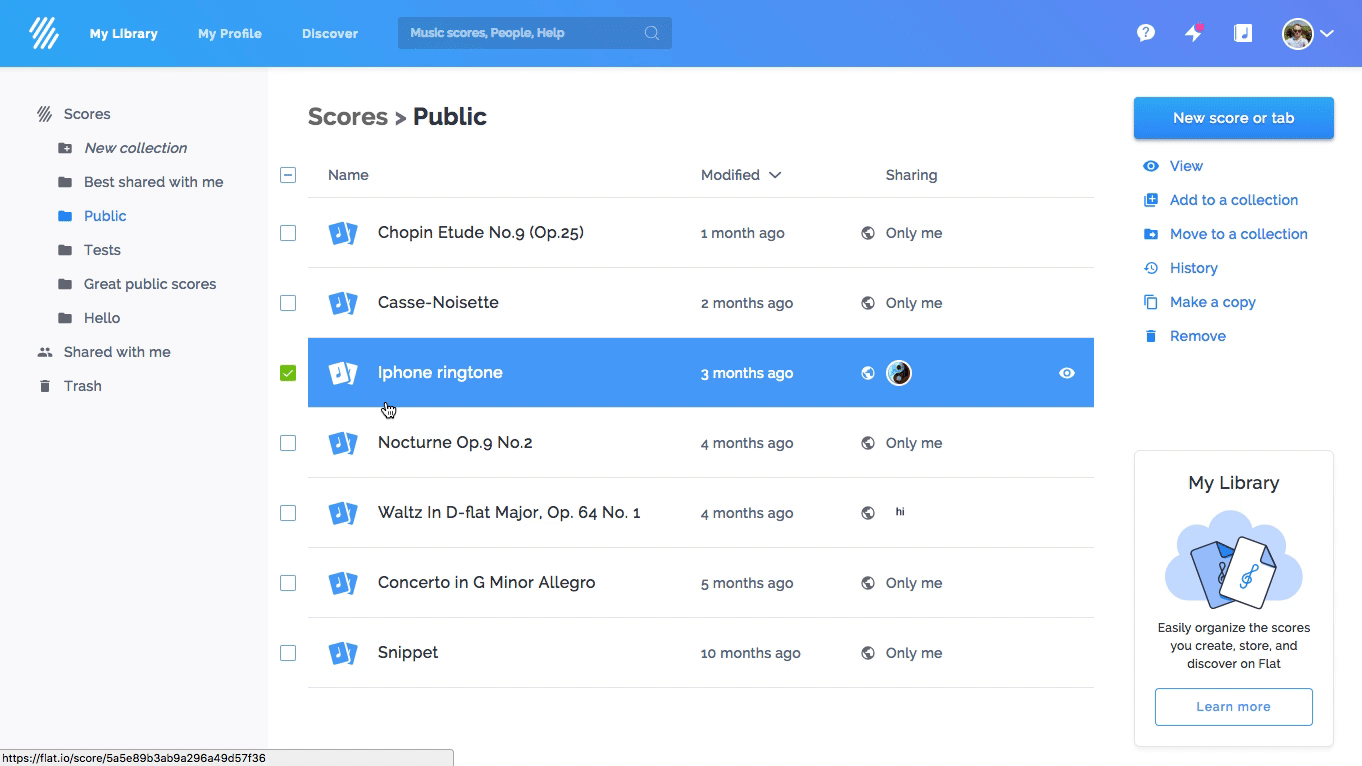 Organize Your Music Scores With New Library