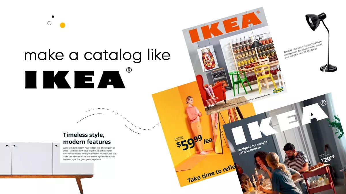 How to make a catalog like IKEA Flipsnack blog