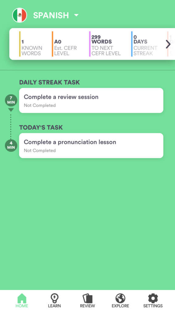 New Features! Fluency Levels, Task Duration, & Optimized Home + Reviews