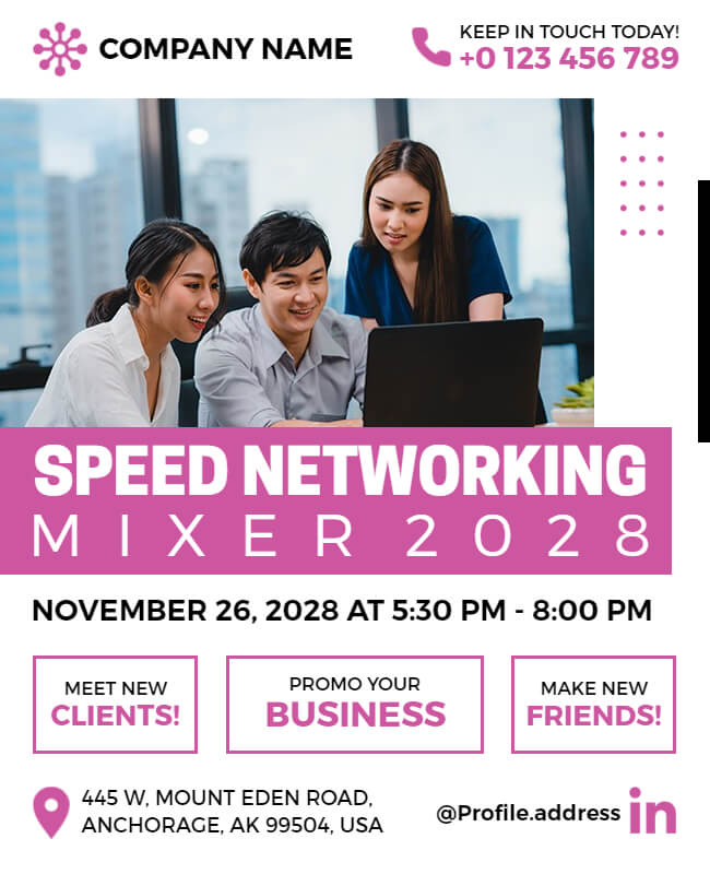 20+ Networking Event Flyer Templates