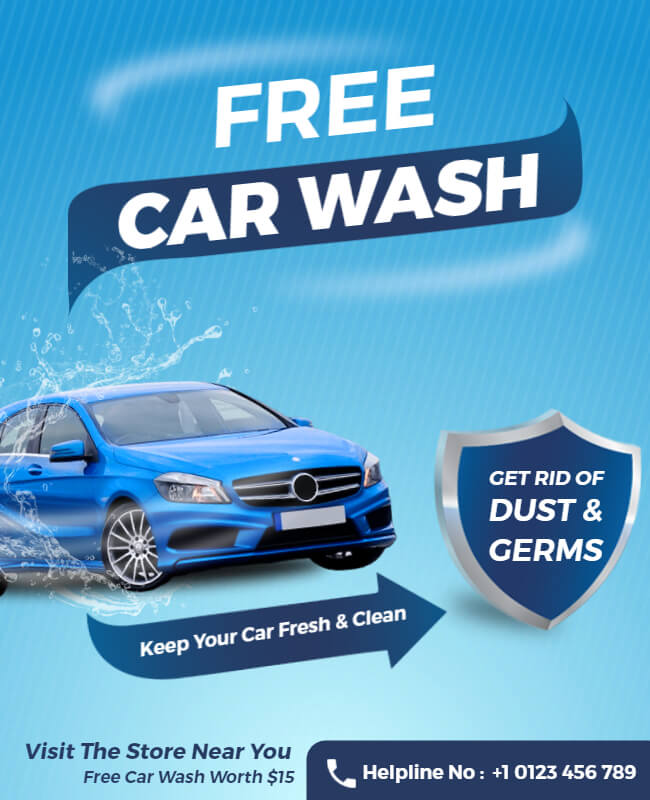 Car Wash Flyer Templates A Comprehensive Guide