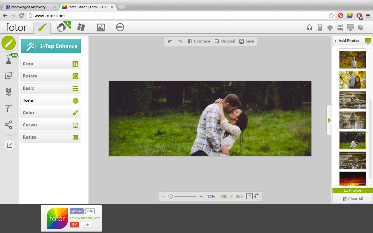 Resize & crop photos for Facebook profile pics and cover photos Fotor