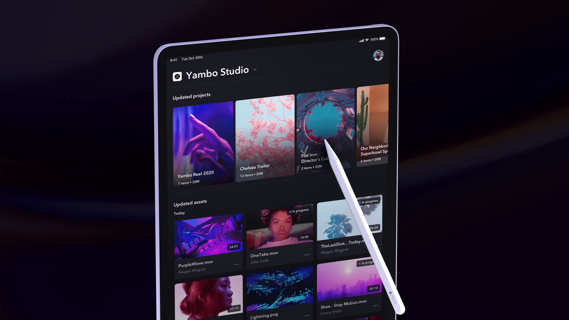 Introducing Frame.io for iPad
