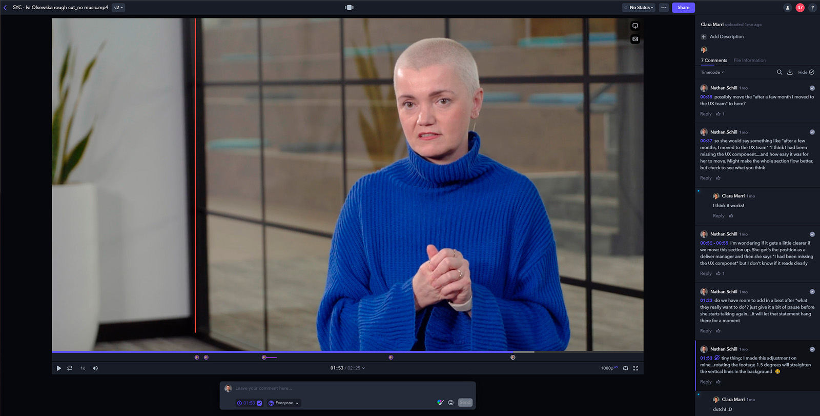 How does Frame.io help keep WiseTech Global moving?