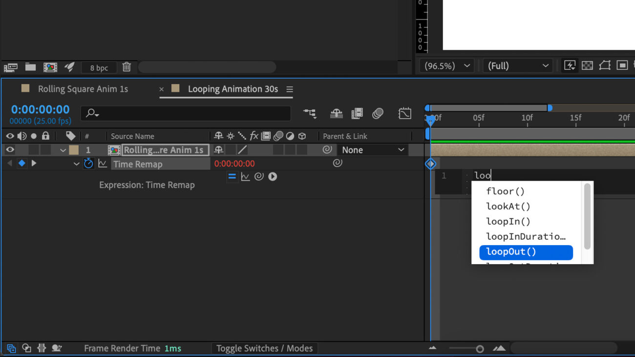 Insider Tips How to Loop a Composition in After Effects Frame.io Insider