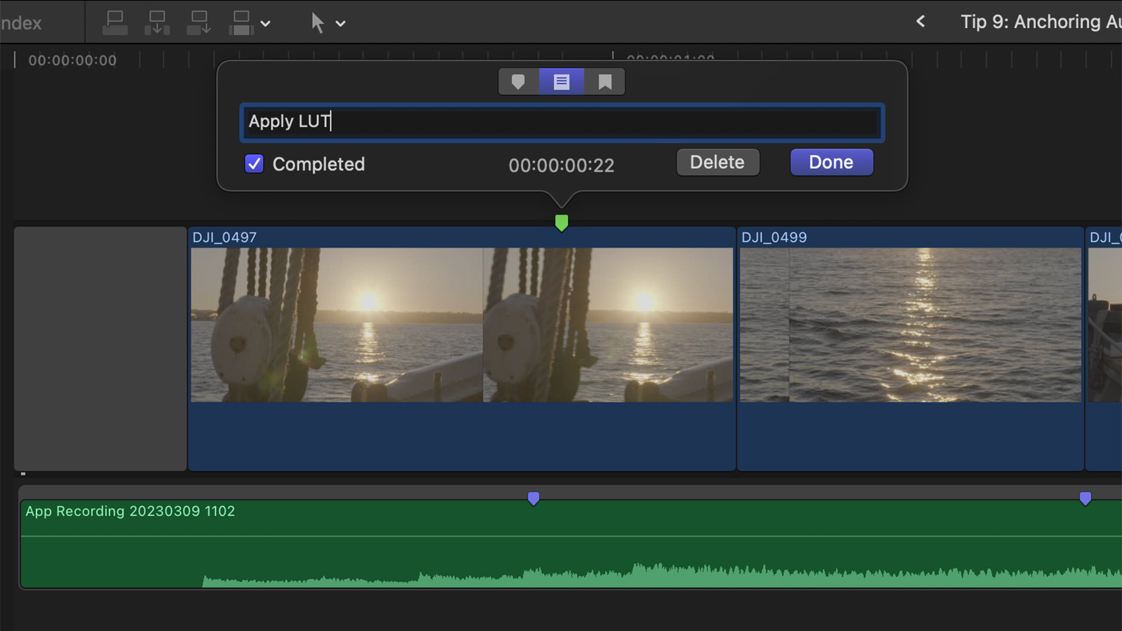 Insider Tips Final Cut Pro’s To Do Markers and Frame.io Frame.io Insider