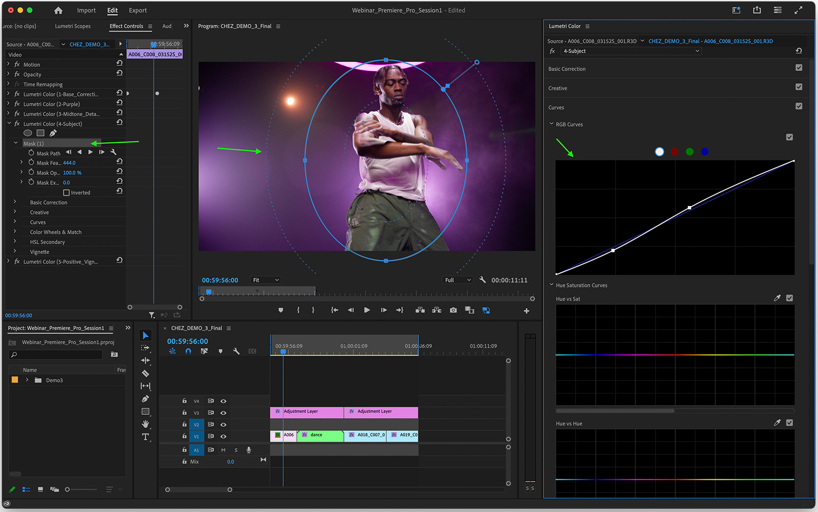 Frame.io Connections Color Grading Essentials in Premiere Pro