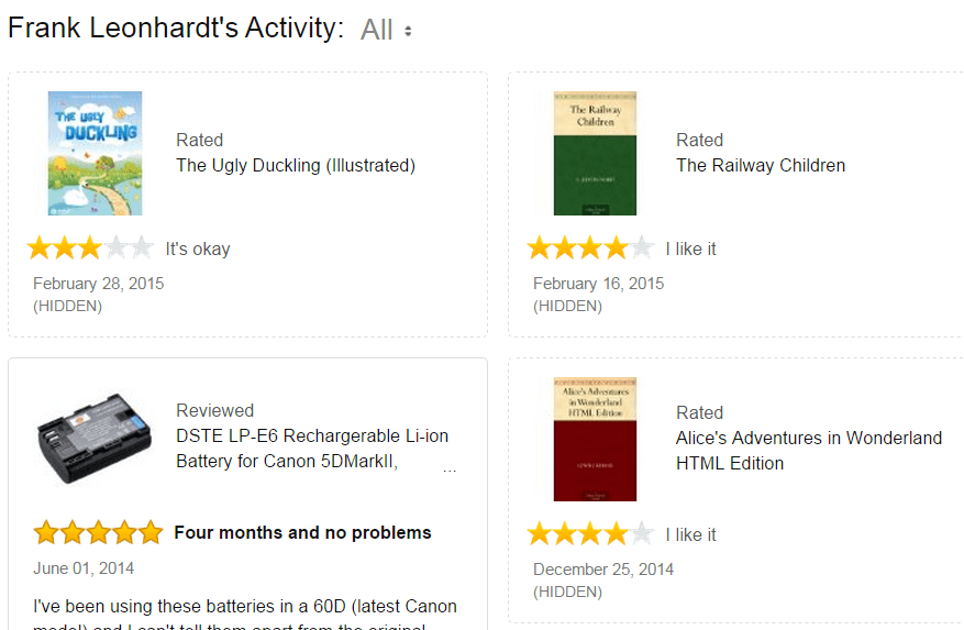 Kids can review Kindle books in their parents’ names Frank Leonhardt