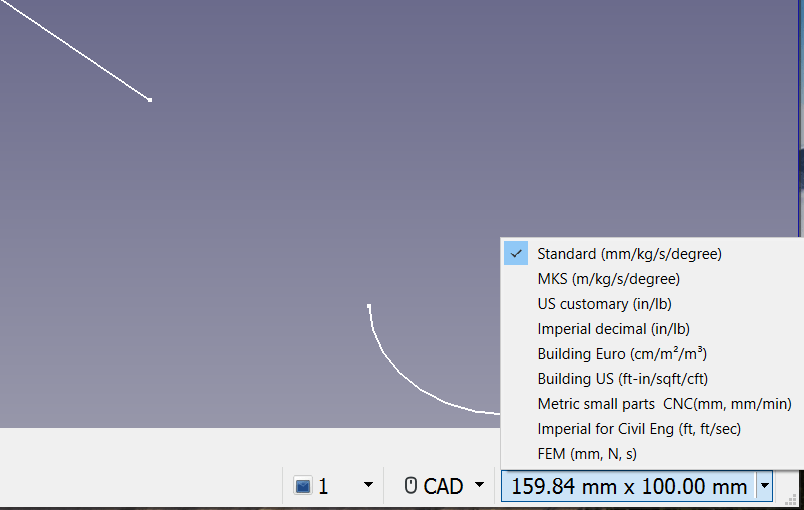 Easier Unit System Changes FreeCAD News