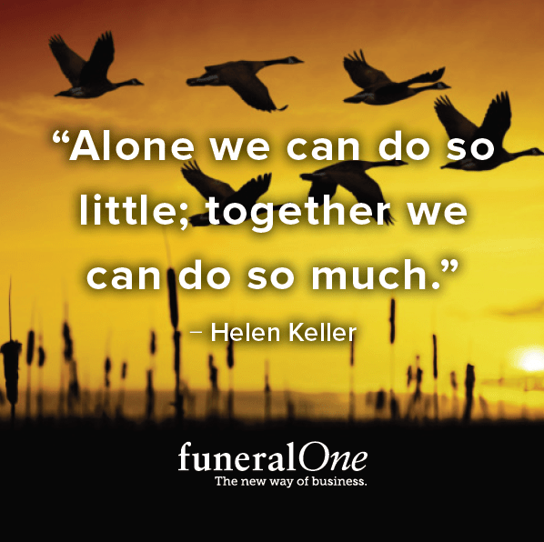 funeralOne Blog » Blog Archive 12 Motivational Quotes to