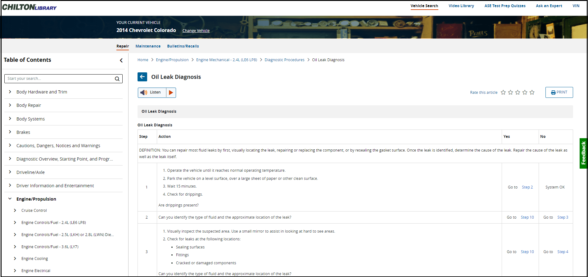 ChiltonLibrary Offering Enhanced Platform and New Tools Gale Blog