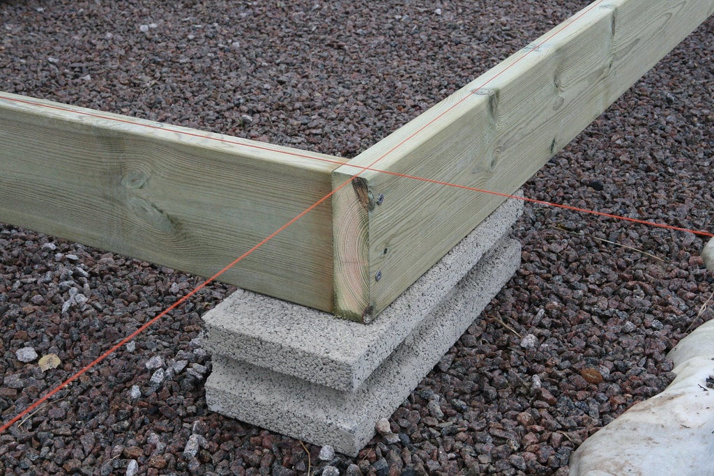How to Lay a Summerhouse Base GBD Blog