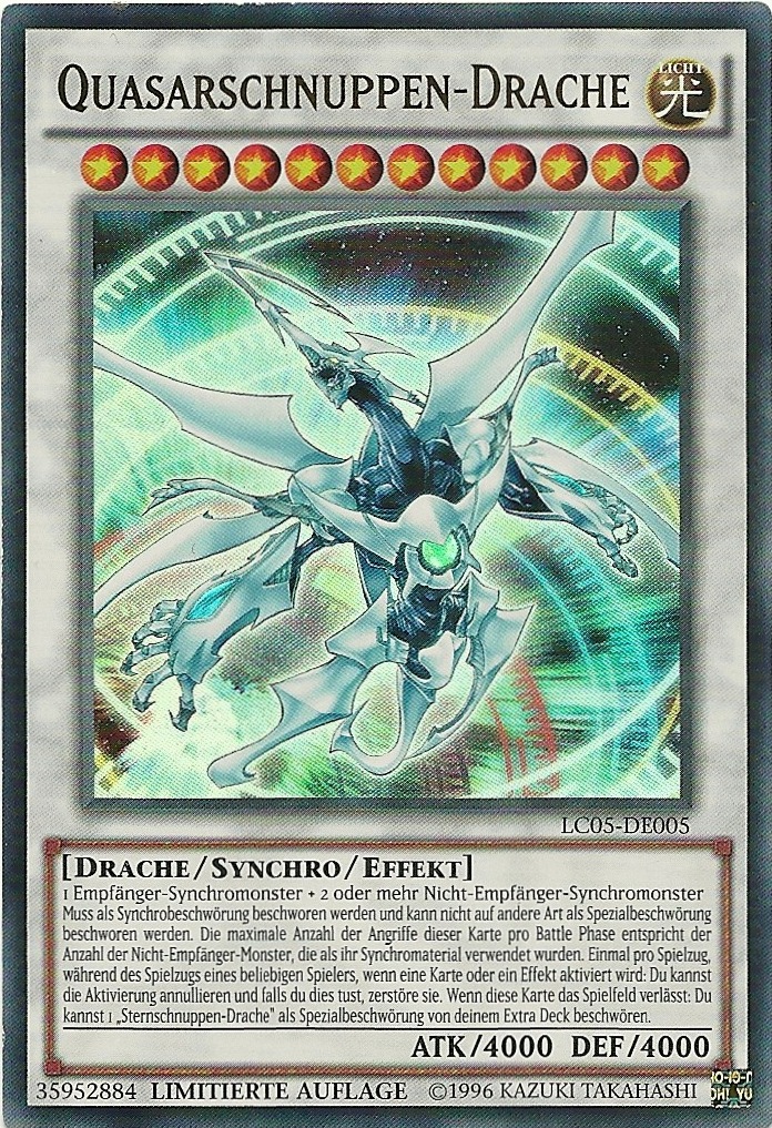 Sternschnuppen Drache Yugioh : Synchron Extreme Deck - Facts, Kartenliste & Verbesserungen