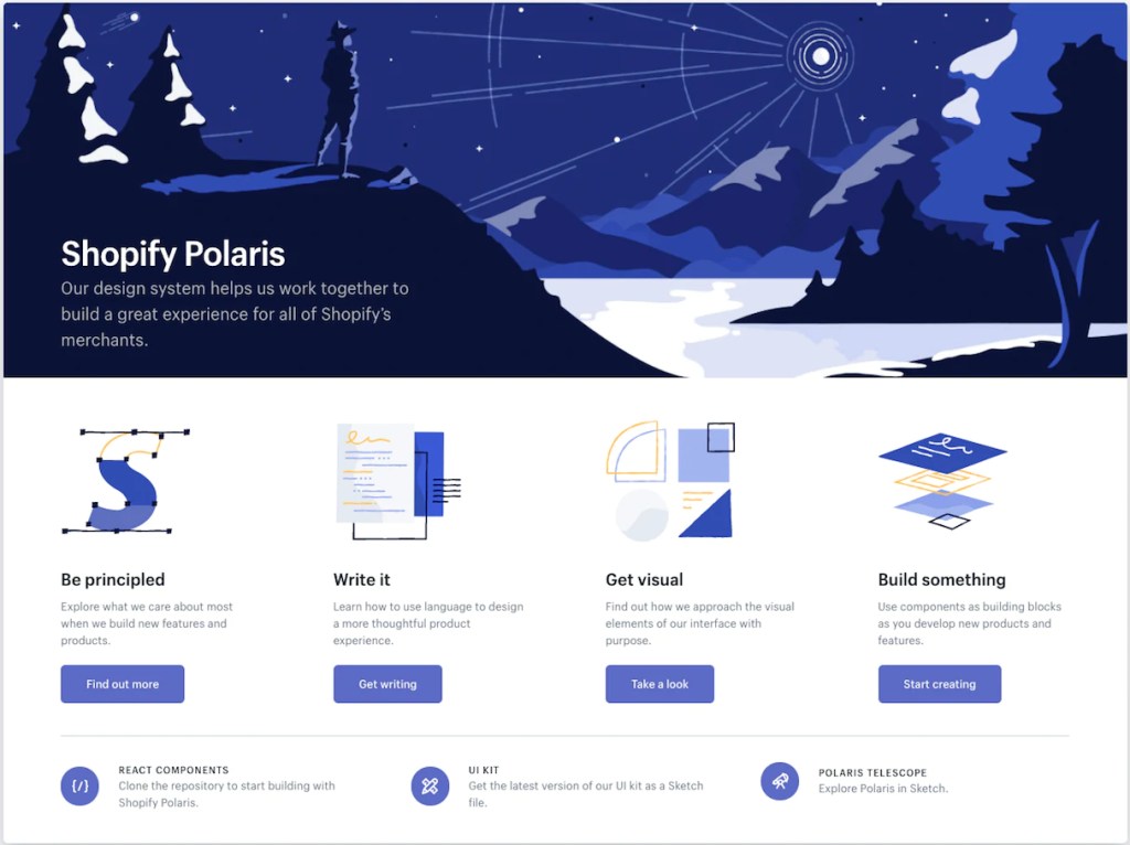 Exploring Shopify Polaris design system for app development