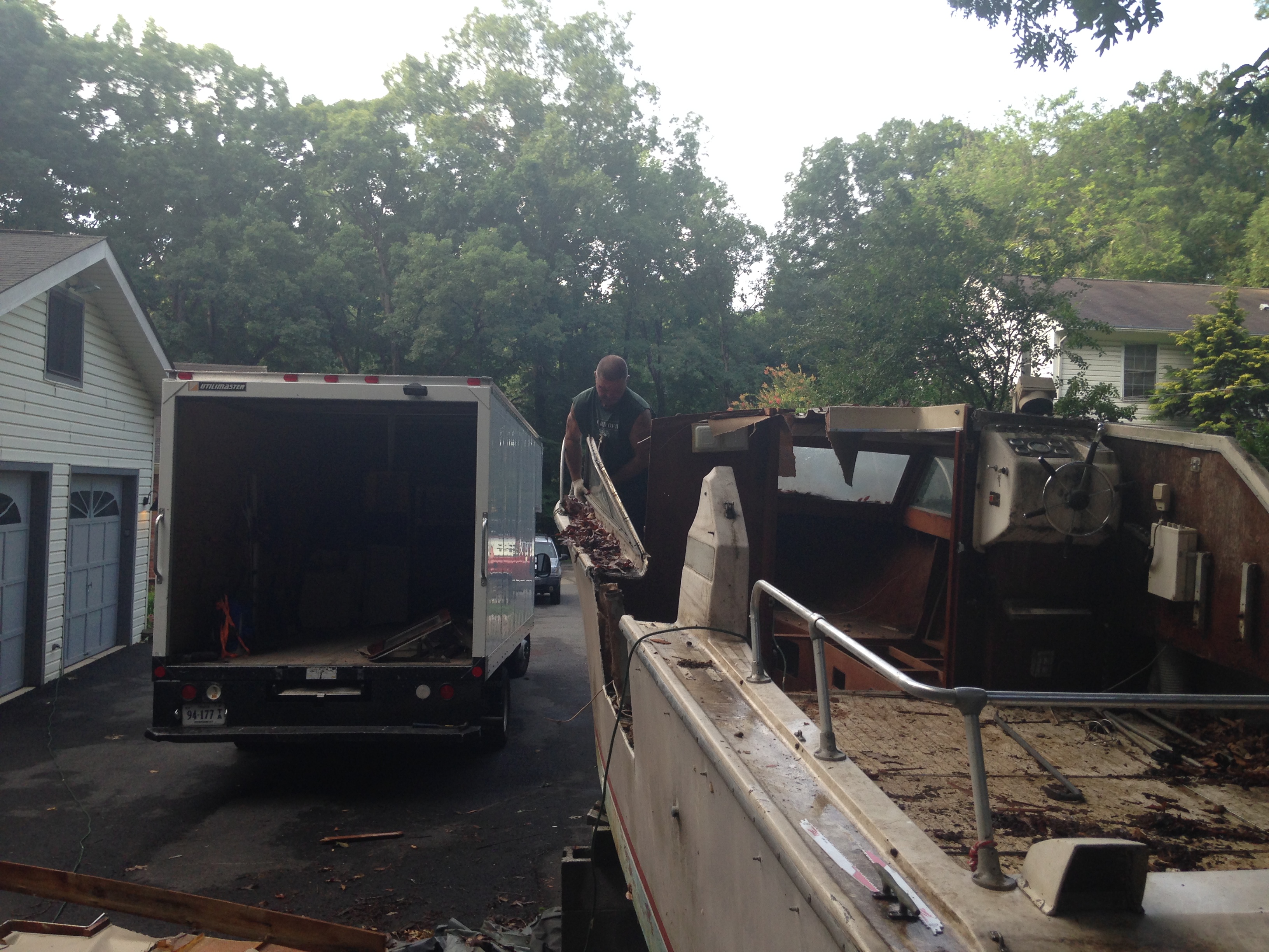Junk Boat Removal Northern Virginia Maryland DC Get Rid of It!