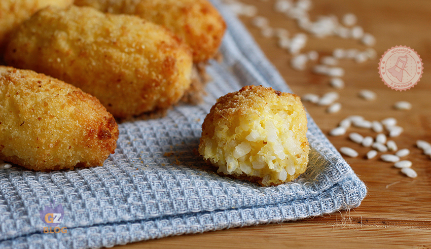 CROCCHETTE DI RISO al forno ricetta facile con riso avanzato