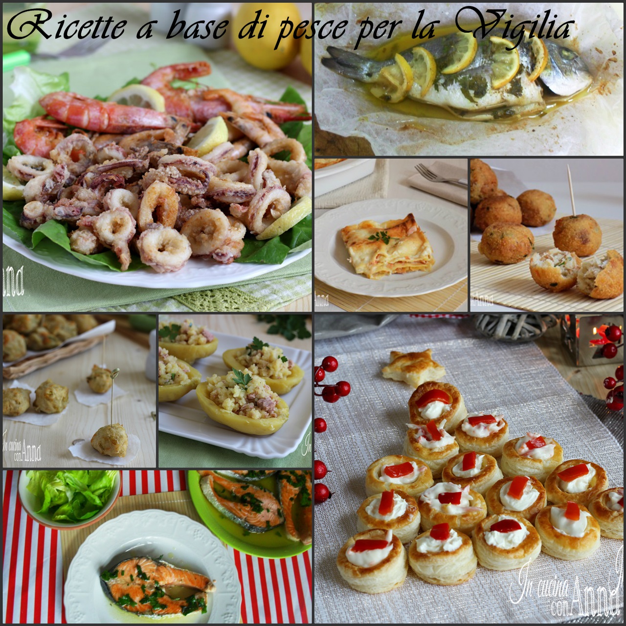 Ricette a base di pesce per la Vigilia Ricette, Alimenti di natale