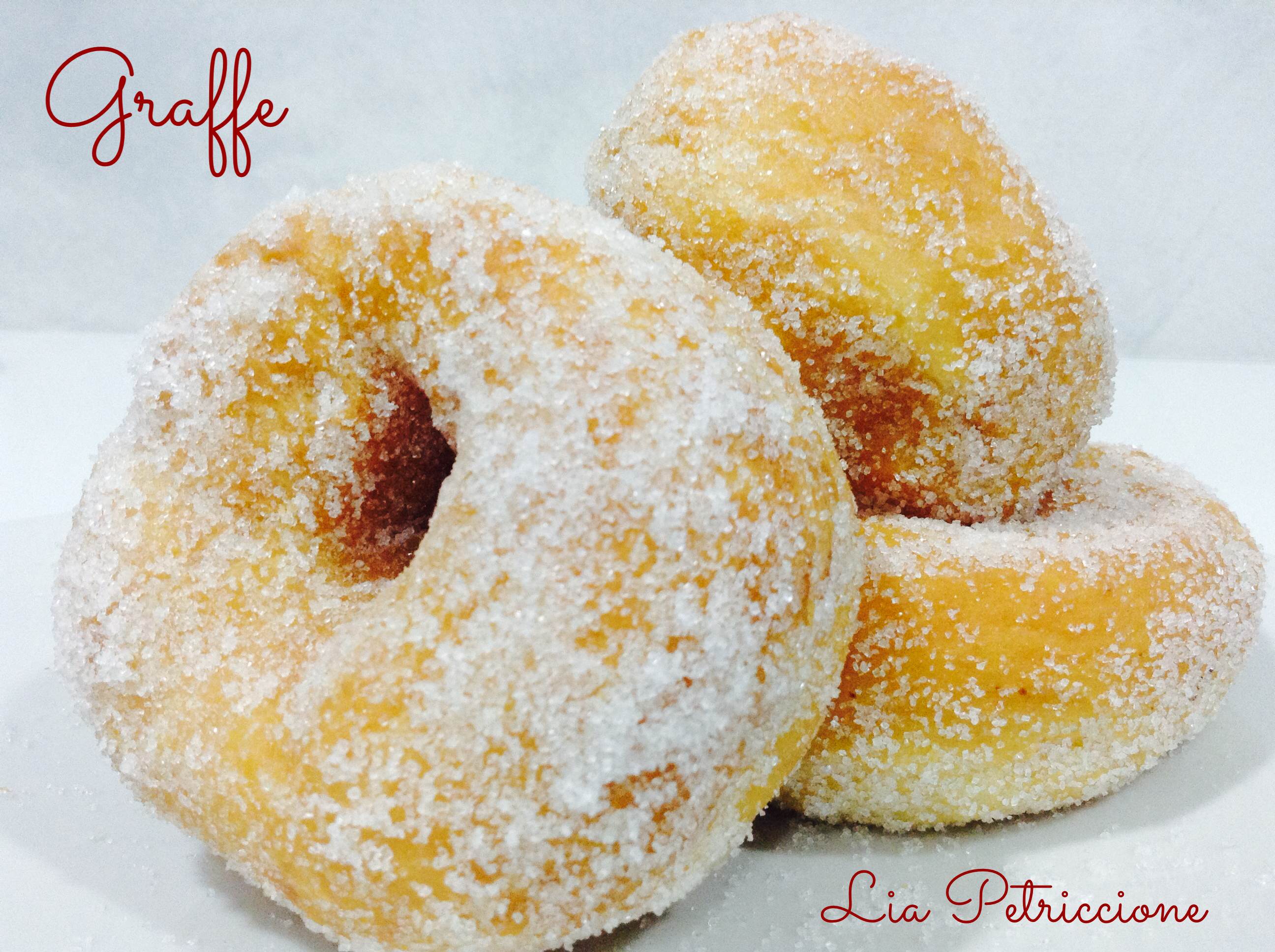 GRAFFE NAPOLETANE (con impasto senza patate) A Tavola con Lia
