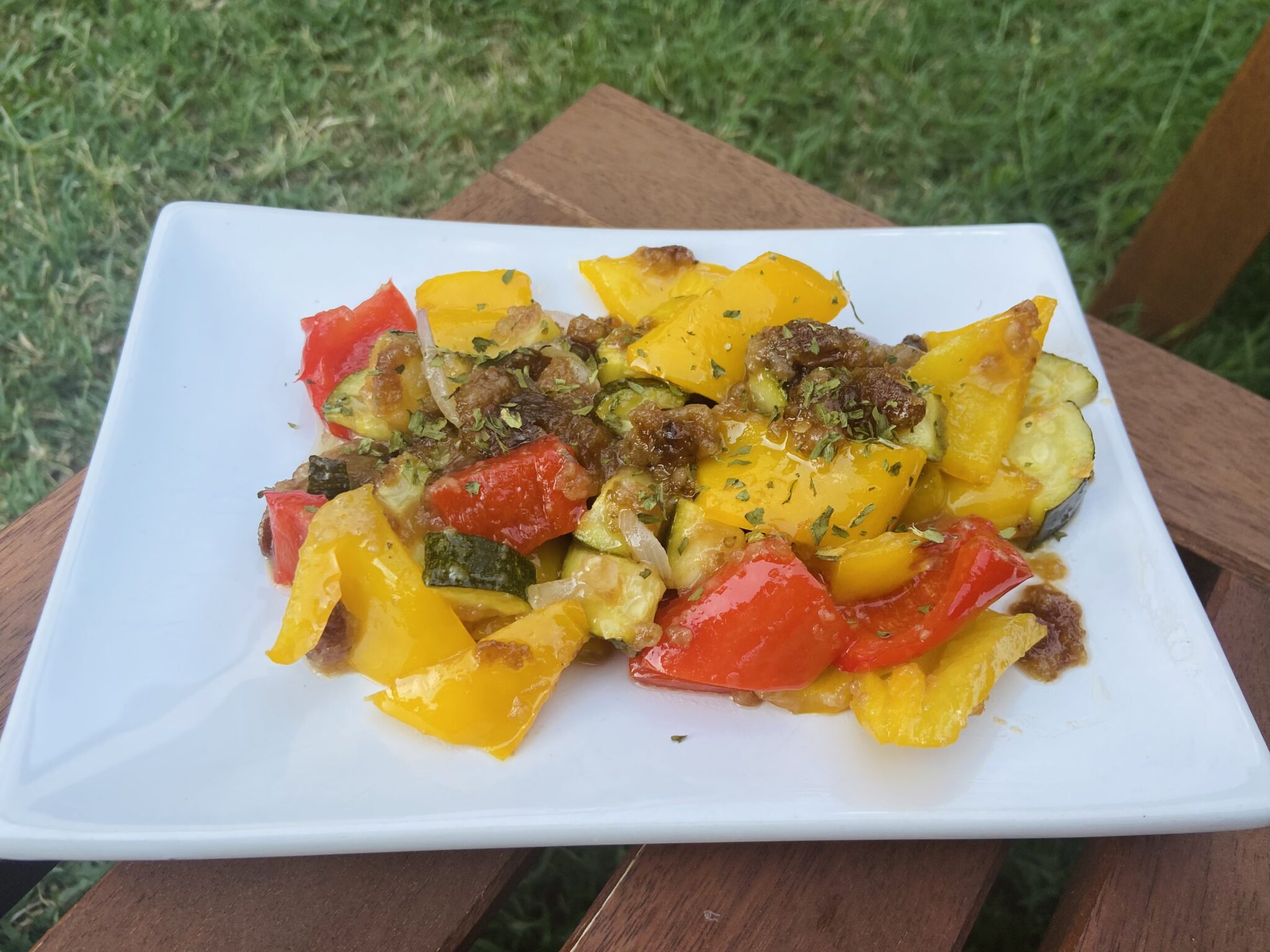 Peperoni e zucchine in agrodolce ClapFood