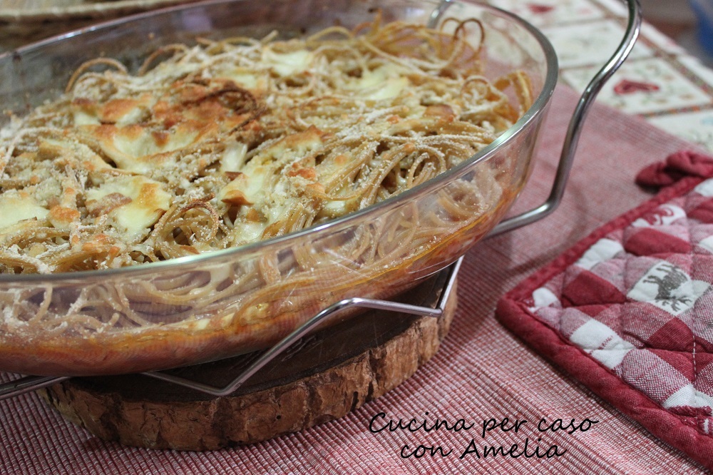 Spaghetti alla pizzaiola, ricetta Cucina per caso con Amelia