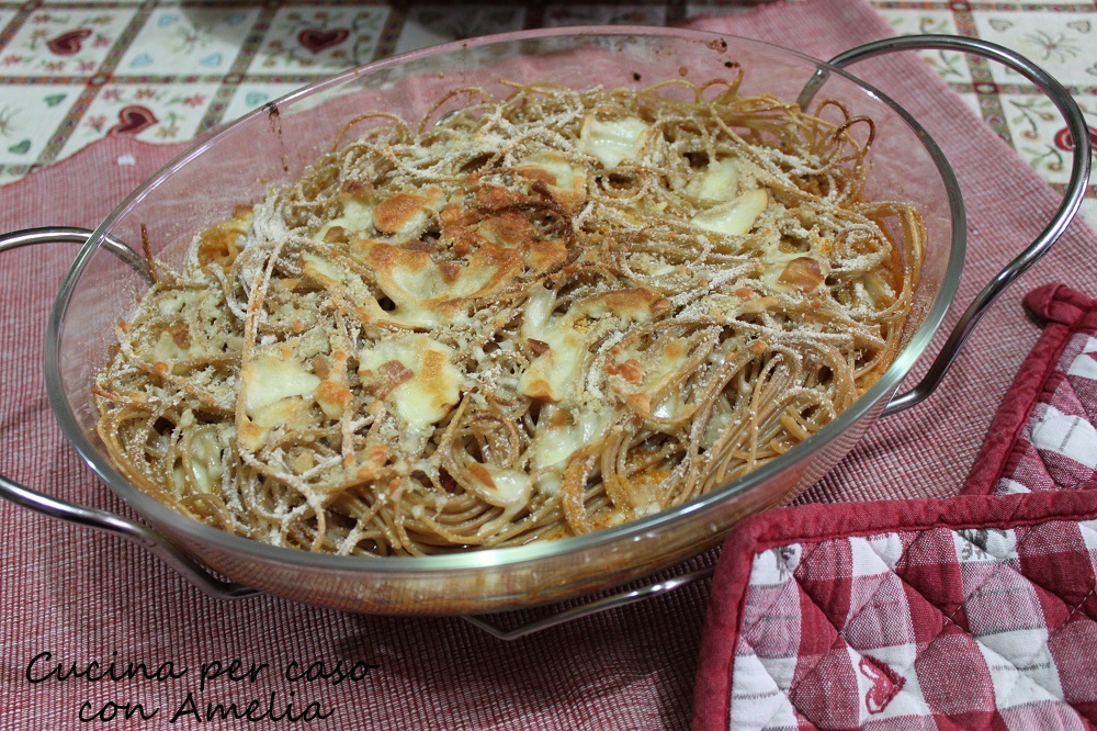 Spaghetti alla pizzaiola, ricetta Cucina per caso con Amelia