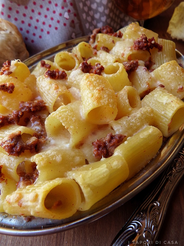 PASTA GRATINATA AL FORNO con ragù e besciamella I SAPORI DI CASA