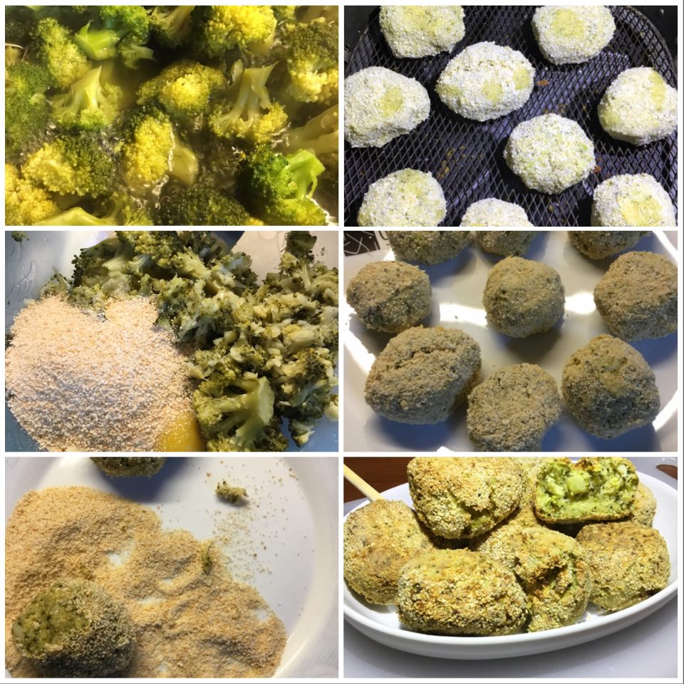 POLPETTE DI BROCCOLETTI LEGGERE Cucina con me