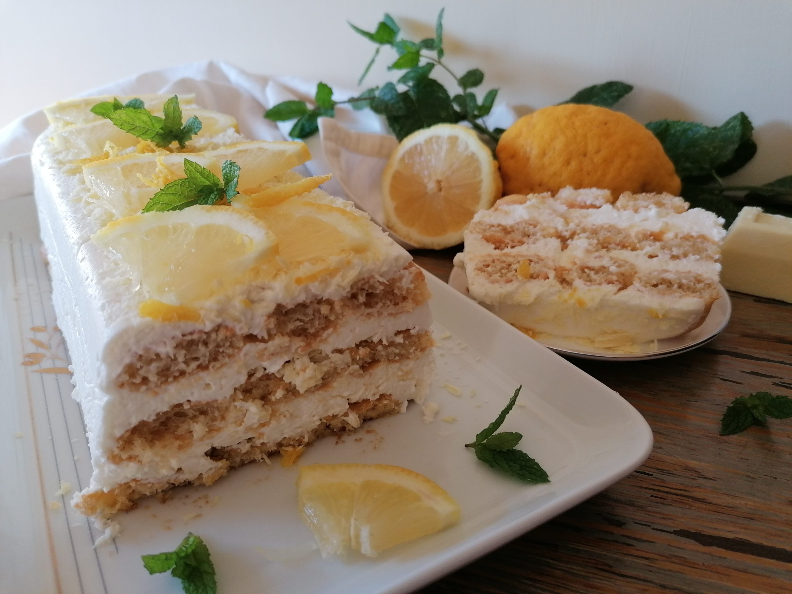 Mattonella al limone e cioccolato bianco Curmifood