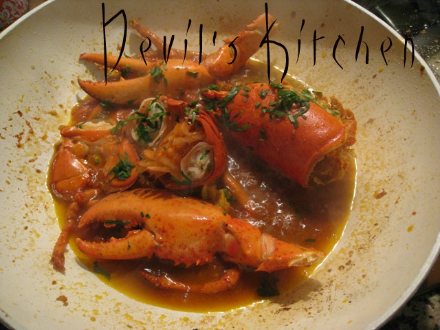 Linguine all’Astice per San Valentino Devil's Kitchen