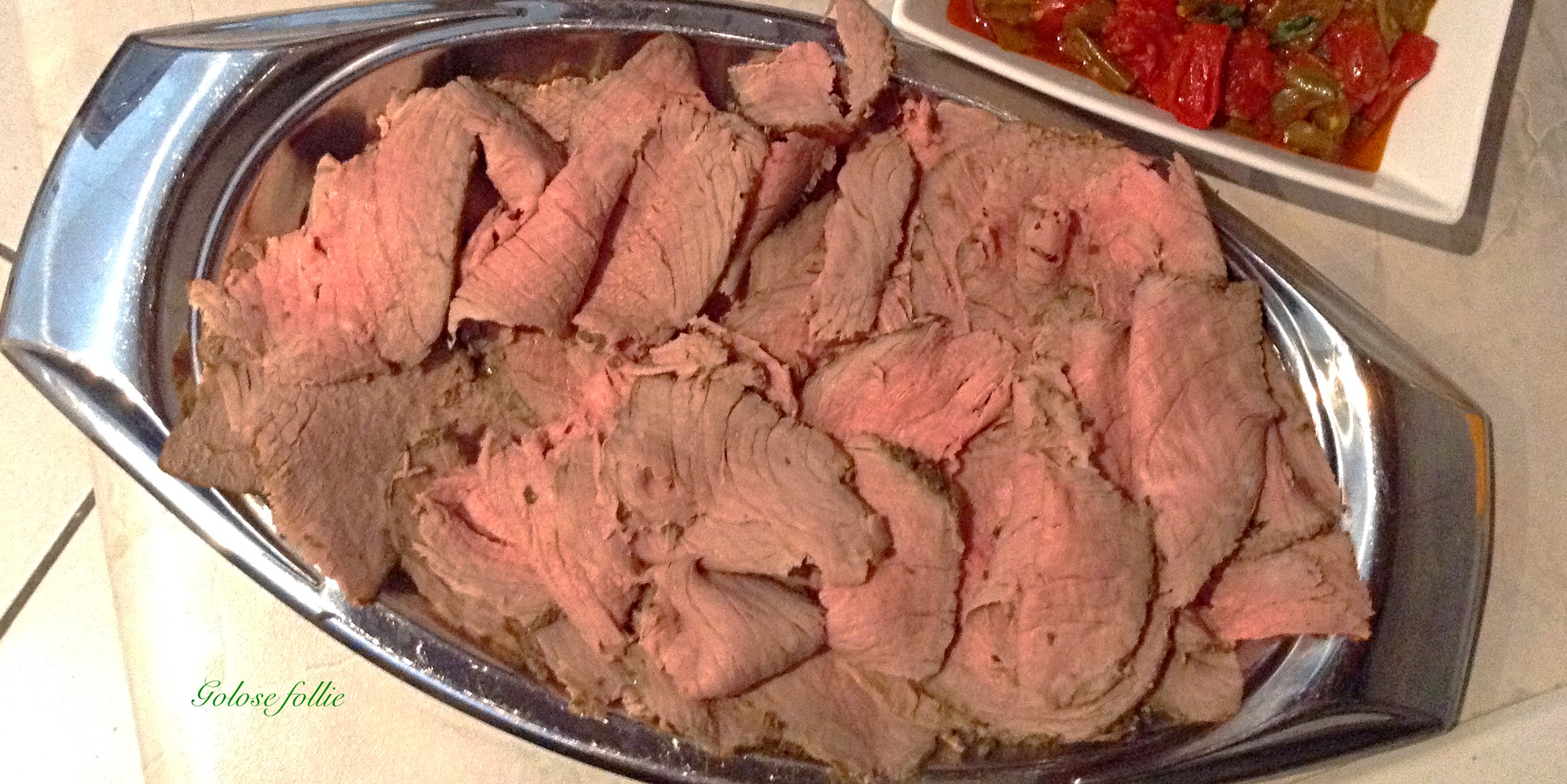 Roast beef Golose follie