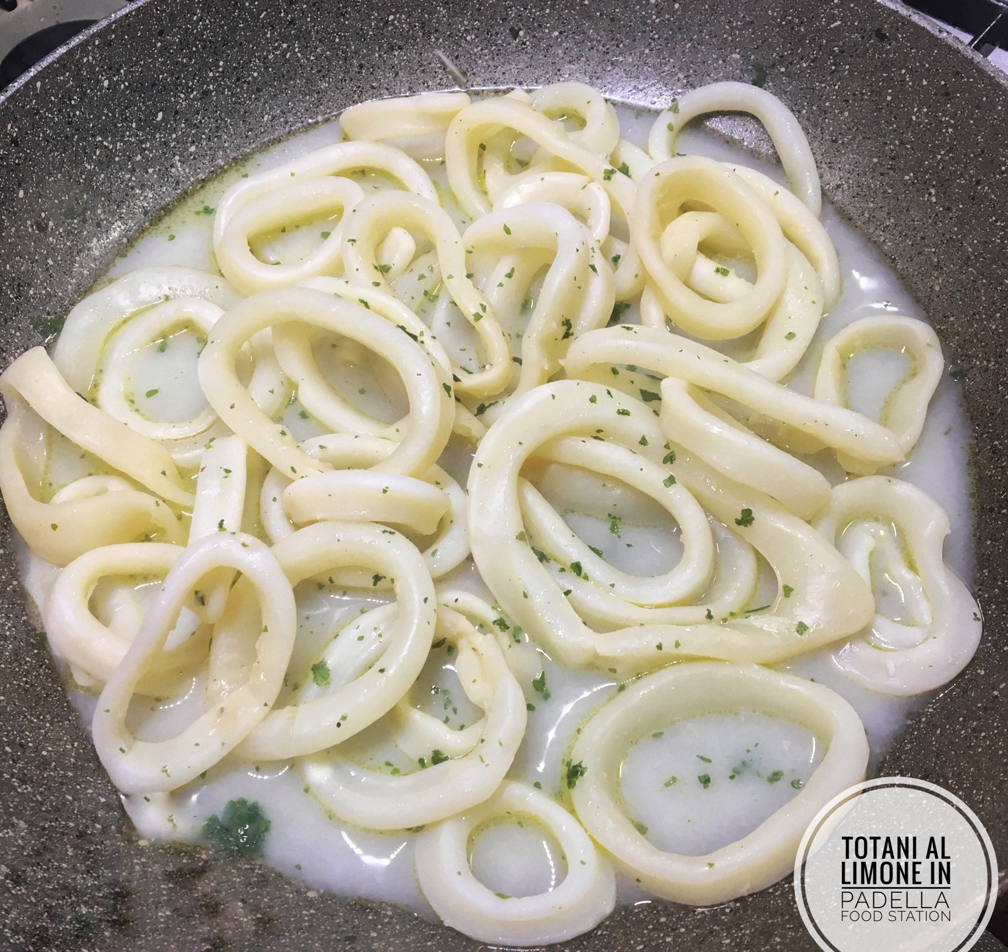 Totani in padella al limone, ricette secondi piatti FOOD STATION