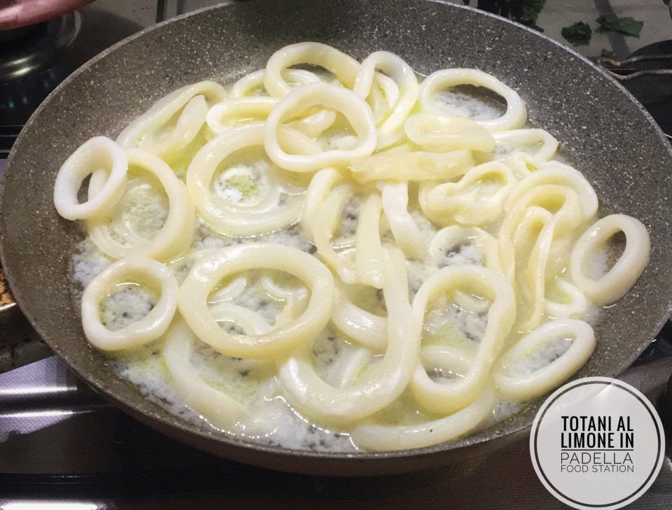 Totani in padella al limone, ricette secondi piatti FOOD STATION