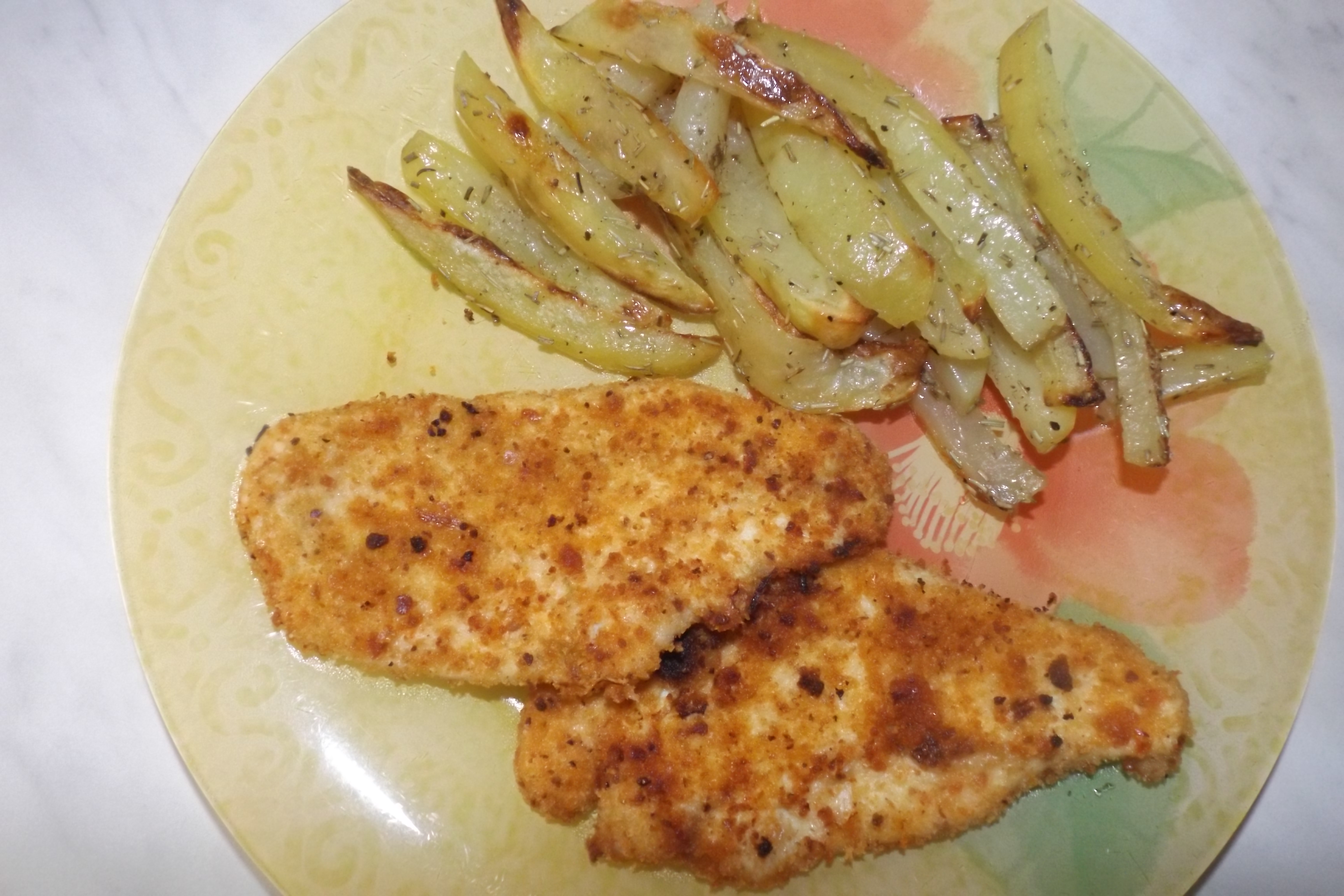 Cotolette al forno con contorno di patate Gracys cooking