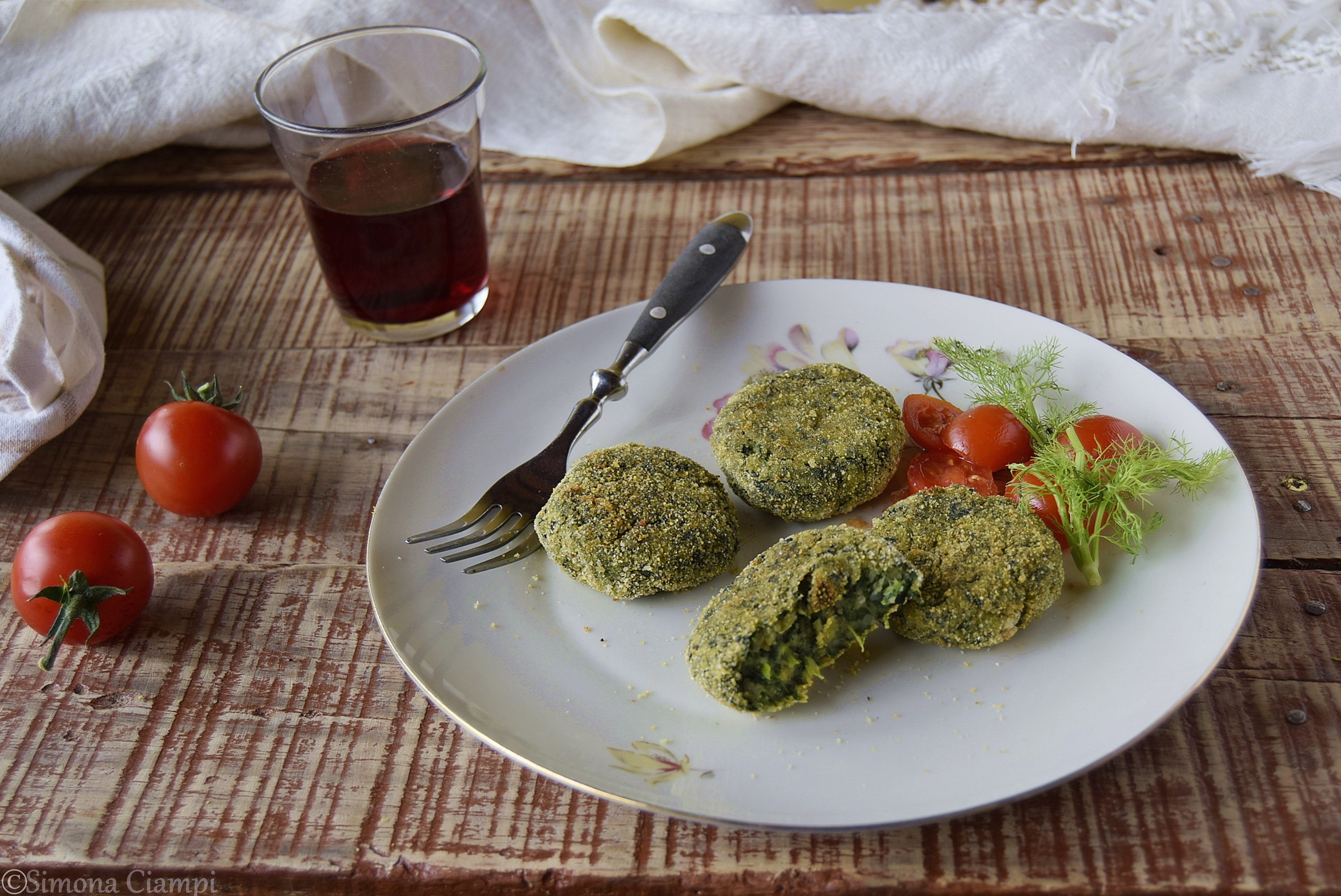 Polpette di spinaci e patate al fornoricetta light Lapasticceramatta