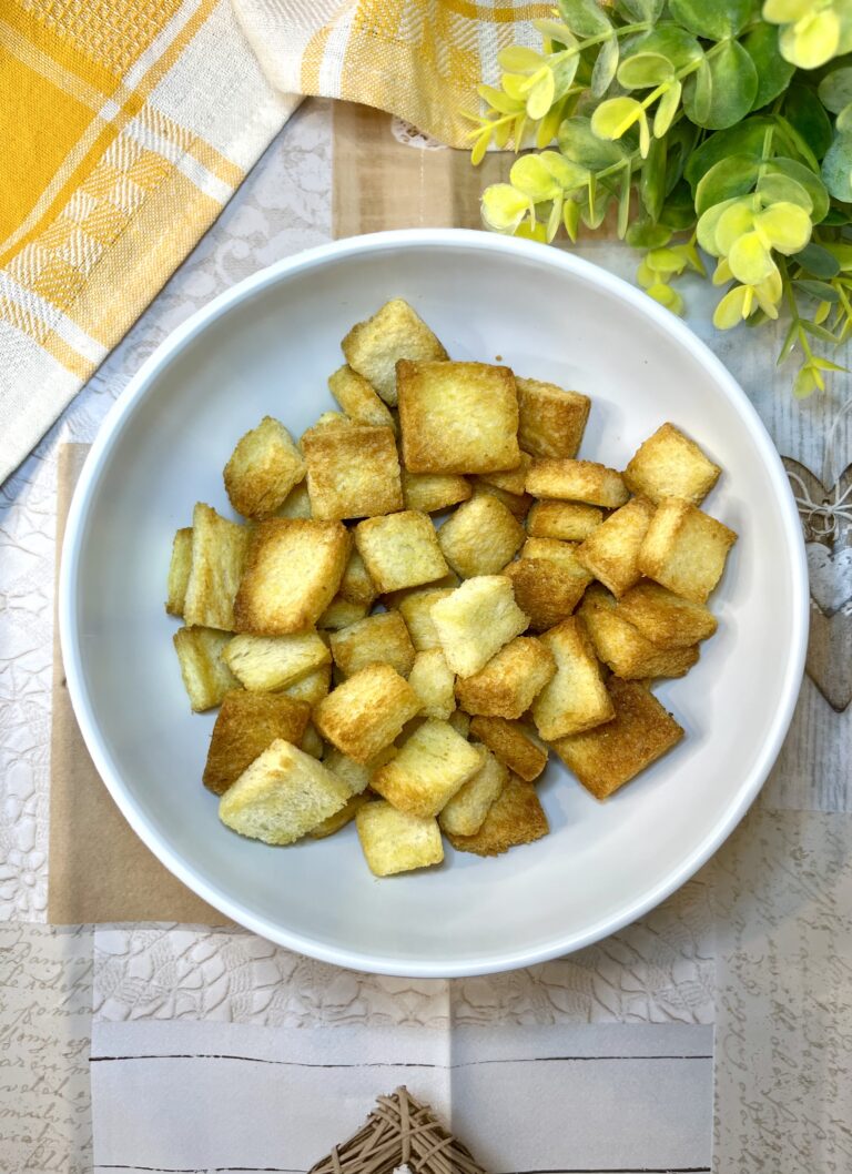 Crostini di pane friggitrice ad aria le mille ricette di vale