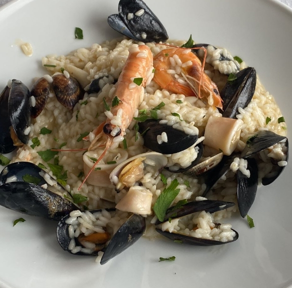 Risotto ai frutti di mare Le ricette di Laura