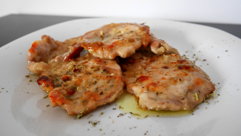 Lonza di maiale alla birra e miele