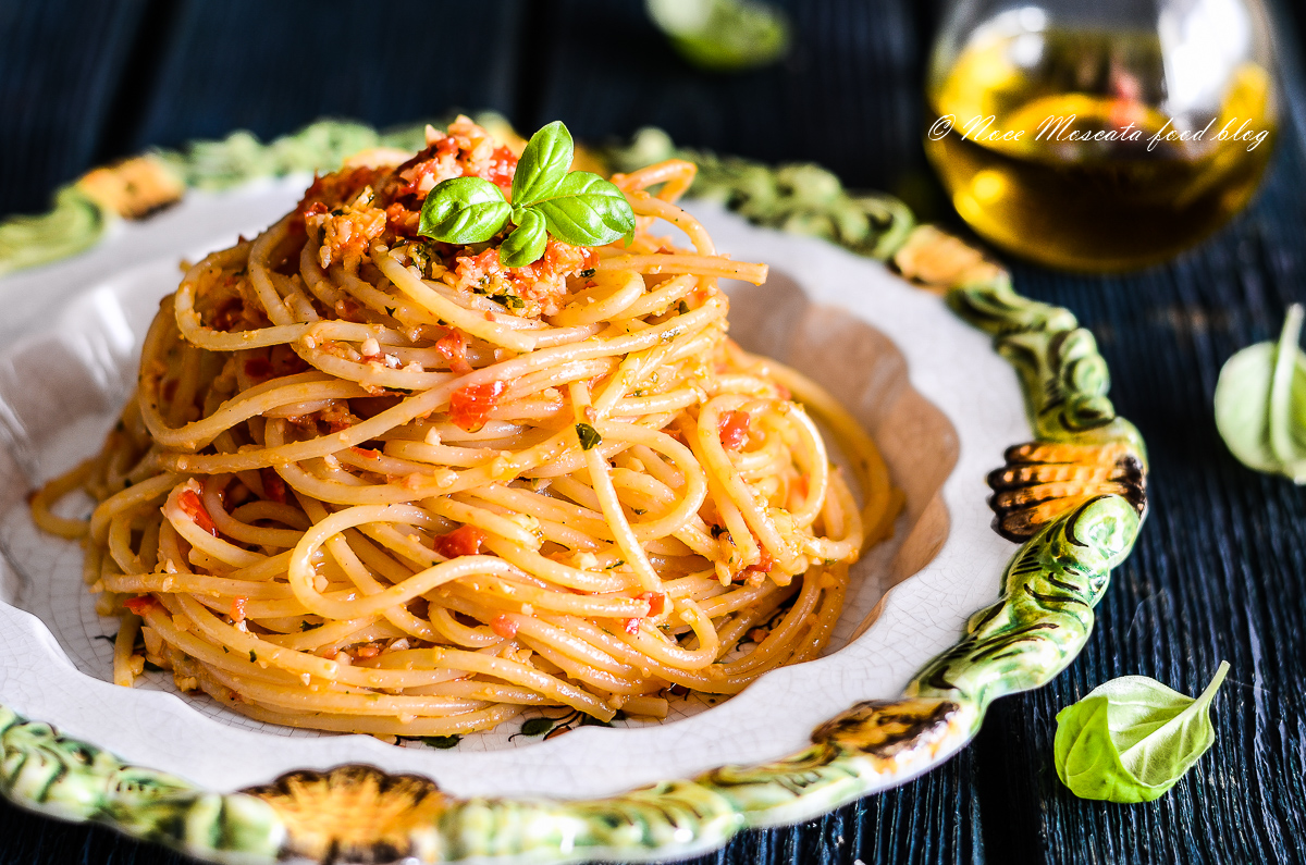 Spaghetti alla trapanese / primo piatto tradizionale