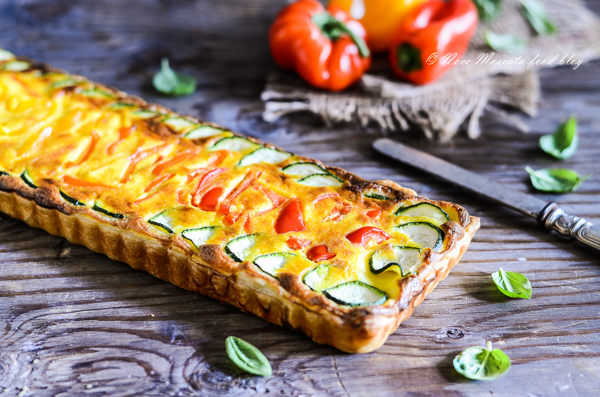 Torta Rustica Zucchine E Peperoni