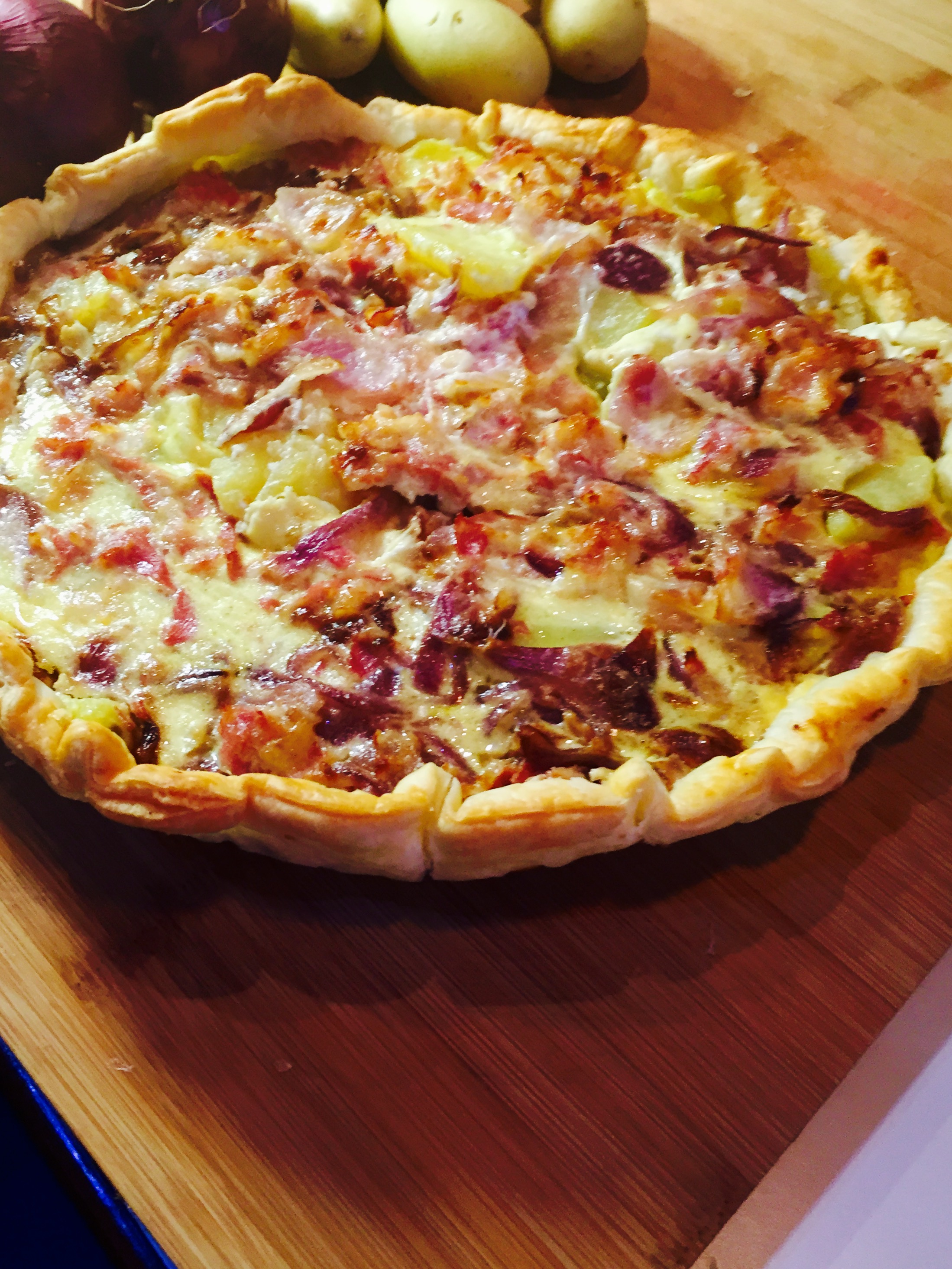 Torta Salata Carciofi Patate E Pancetta