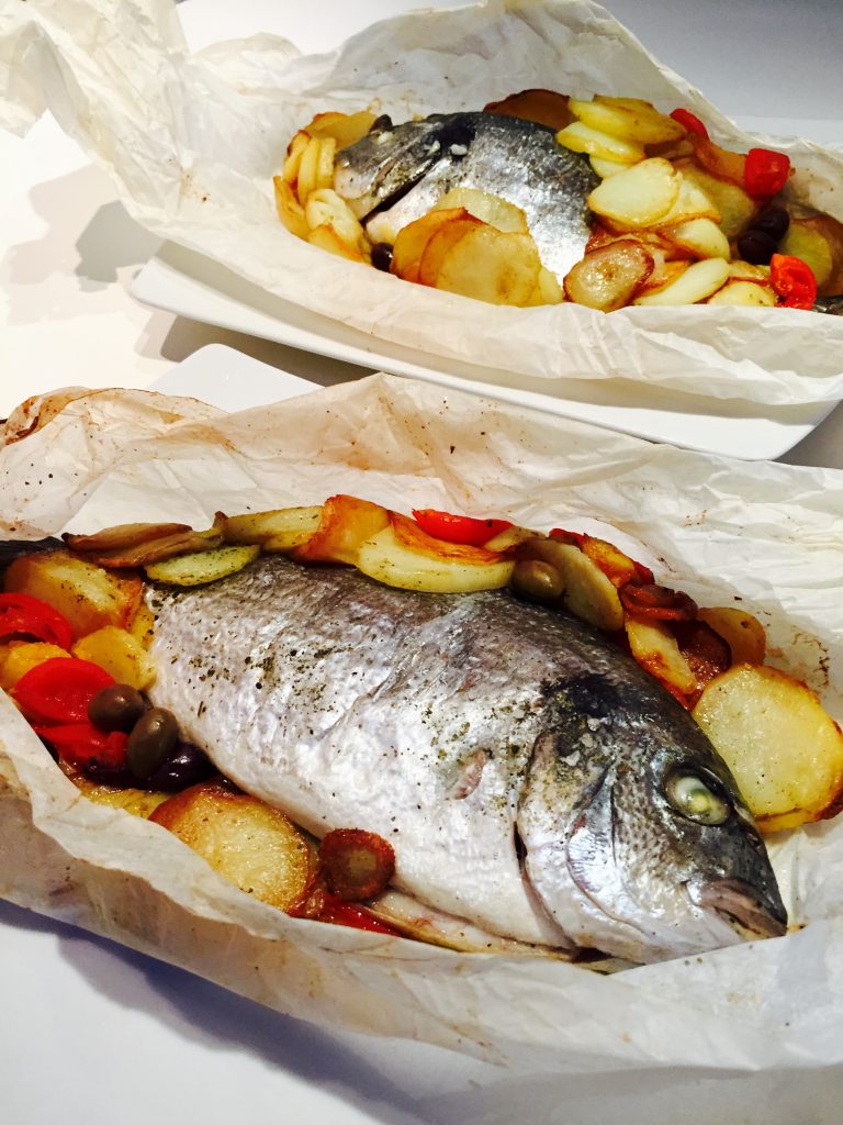 Orata al cartoccio con patate Ricette veloci dopo lavoro After work