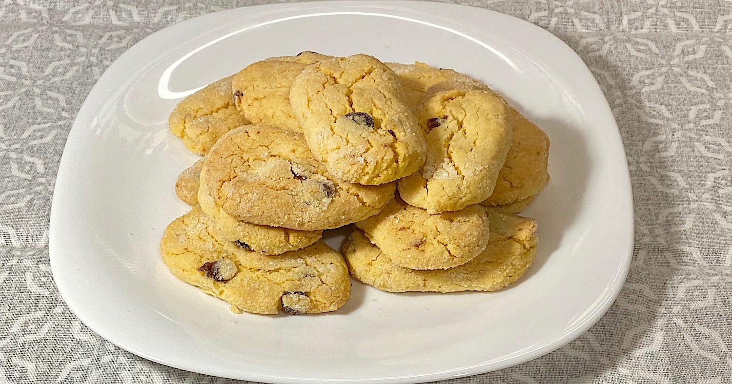 Biscotti con farina di mais senza burro la cucina di