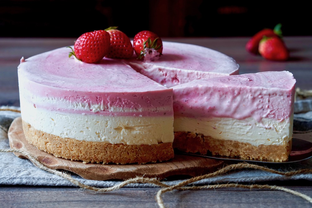 Torta Fredda Fragole E Mascarpone Dolci Ricette Di Pietro