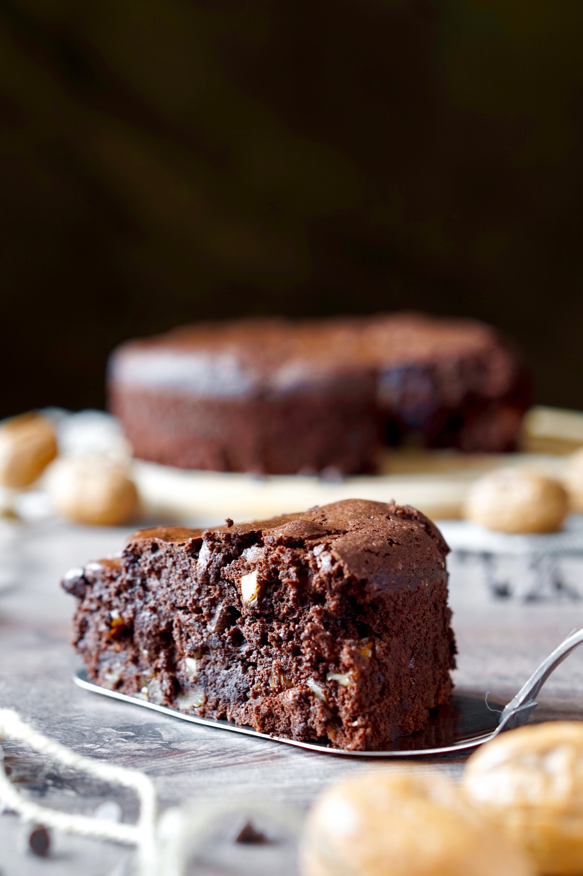 Torta Tenerina alle Noci ricetta Dolci Ricette di Pietro