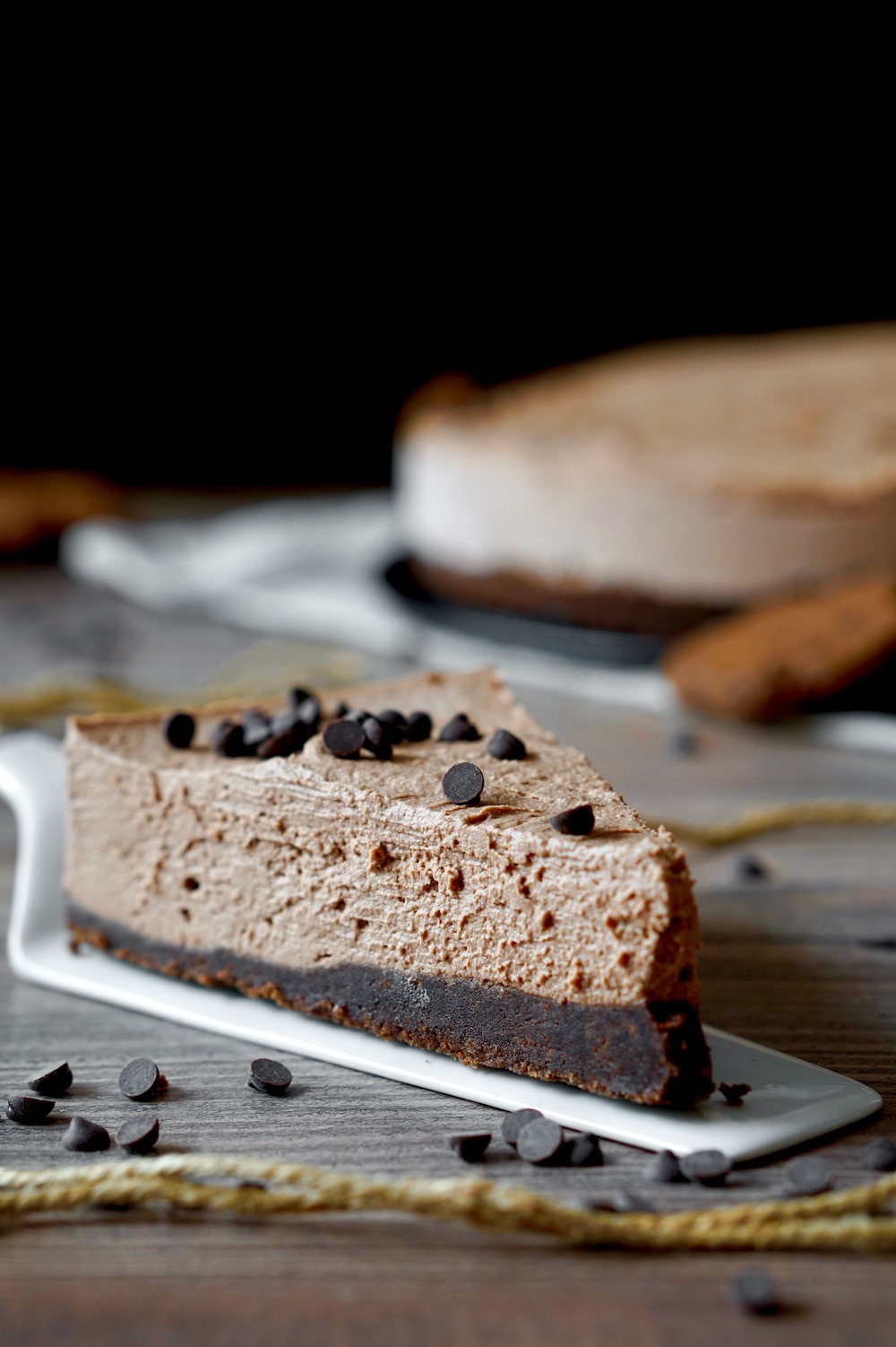 Torta Cioccolato e Ricotta Senza Cottura Dolci Ricette di Pietro