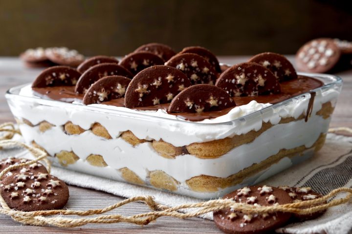 Tiramisù con Crema Pan di Stelle Dolci Ricette di Pietro