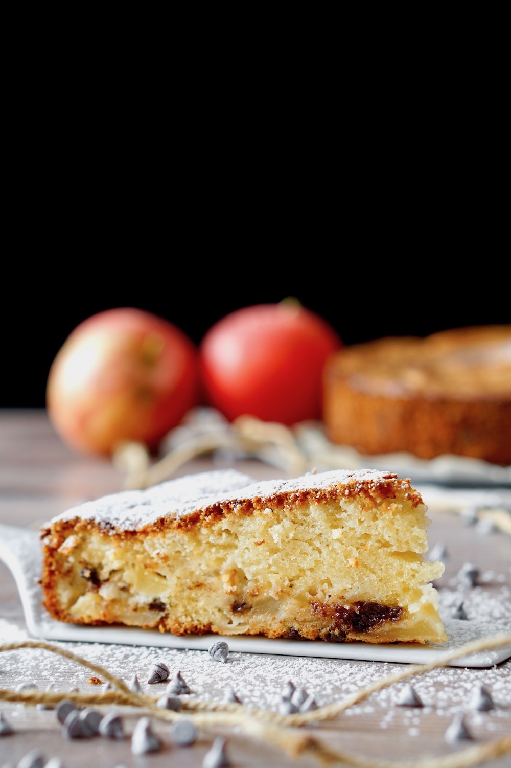 Torta alle Mele, Mandorle e Cioccolato Dolci Ricette di Pietro
